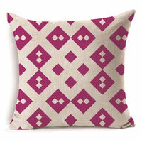 Colorful Geometric Pattern Throw Pillow/Cushion Covers