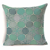 Colorful Geometric Pattern Throw Pillow/Cushion Covers