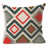 Colorful Geometric Pattern Throw Pillow/Cushion Covers