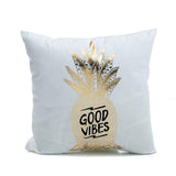 Bronzing Printed  Cushion Cover Pillow Cases
