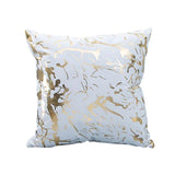 Bronzing Printed  Cushion Cover Pillow Cases