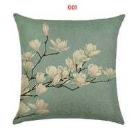 Lavender Floral Throw Pillow/Cushion Covers