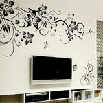 Wall Floral Art Sticker Decal 3D