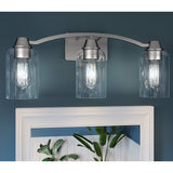 Quoizel Acacia 21 1/2" Wide Brushed Bath Light