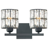 Quoizel Gibson 8" High Polished 2-Light Wall Sconce