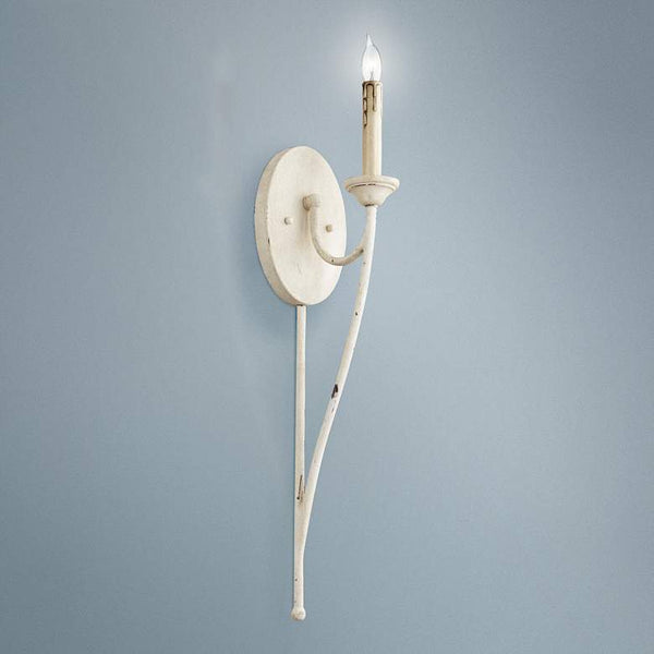 Quorum Brooks 25 3/4" High Persian White Wall Sconce