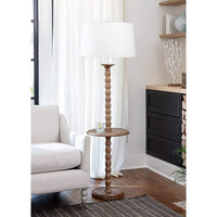 Regina Andrew Perennial Wood Floor Lamp with Tray Table