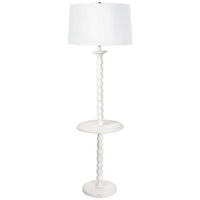 Regina Andrew Perennial Wood Floor Lamp with Tray Table