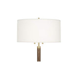 Robert Abbey Dexter Modern Brass with Walnut Floor Lamp