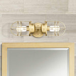 Seaport 16 1/2" High Champagne Bronze 2-Light Wall Sconce