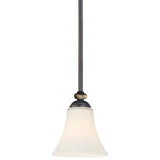 Shadowglen 6 1/4" Wide Lathan Bronze Mini-Pendant Light