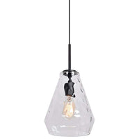 Simplicite 9" Wide Black Mini Pendant