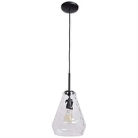 Simplicite 9" Wide Black Mini Pendant