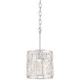 Sofie 8 1/2" Wide Crystal Mini Pendant Light