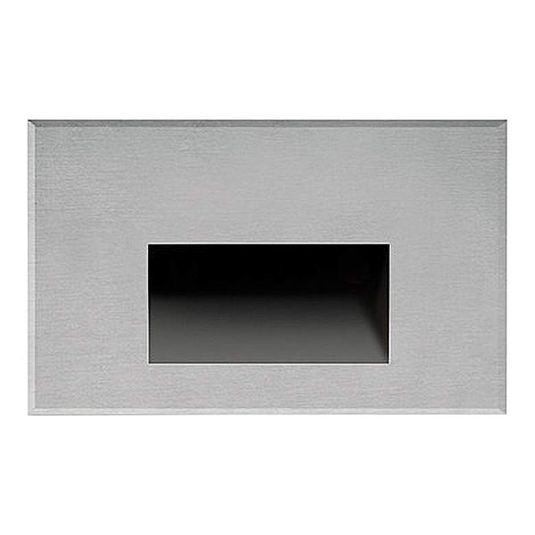 Sonic 5"W Brushed Nickel Horizontal LED Outdoor Step Light