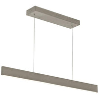 Stealth 36" Satin Nickel LED Pendant