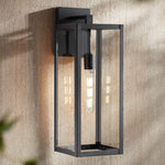 Titan 20" High Mystic Black Outdoor Wall Light