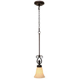 Torbellino Cordoban Bronze Mini Pendant Light