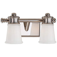 Transitional 13 1/2" Wide 2-Light Bath Light