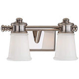 Transitional 13 1/2" Wide 2-Light Bath Light