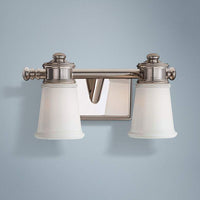 Transitional 13 1/2" Wide 2-Light Bath Light