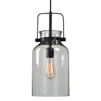 Uttermost Lansing 1 Light Milk Bottle Mini Pendant