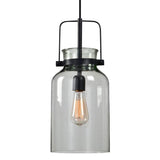 Uttermost Lansing 1 Light Milk Bottle Mini Pendant