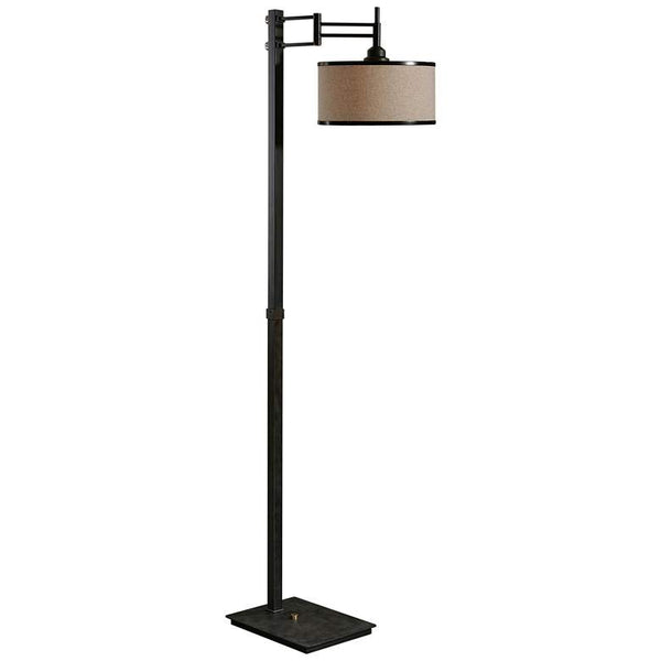 Uttermost Prescott Chocolate Bronze Adjustable Floor Lamp