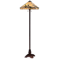 Robert Louis Tiffany Budding Branch Floor Lamp