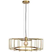 Wired 23 1/4" Wide Gold LED Pendant Light