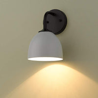 Zoey 10" High White Wall Sconce